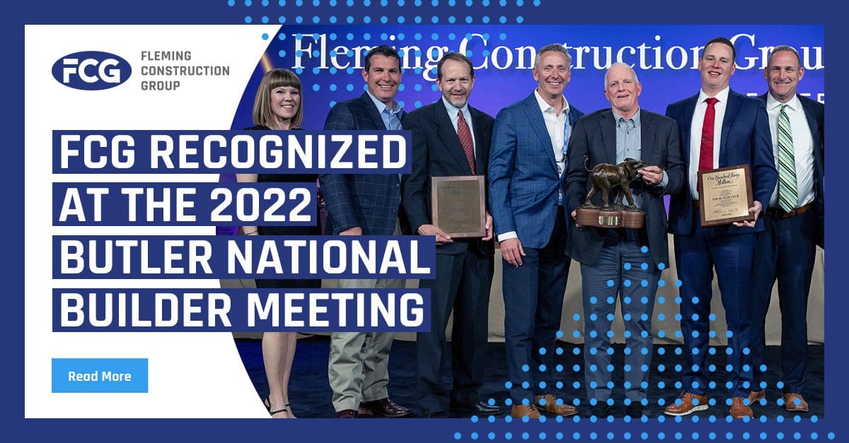 FCG Recognized at 2022 Butler National Builder Meeting